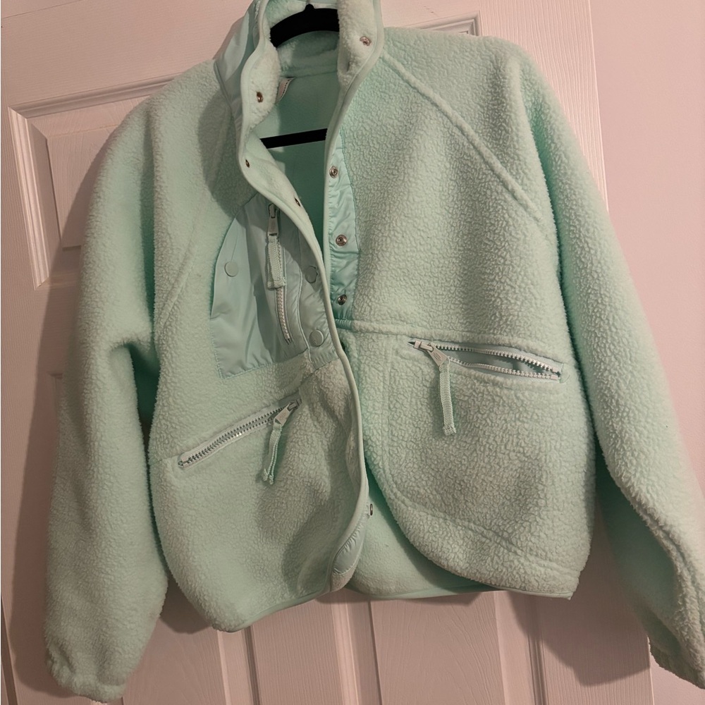 Free People Hit The Slopes Fleece Jacket